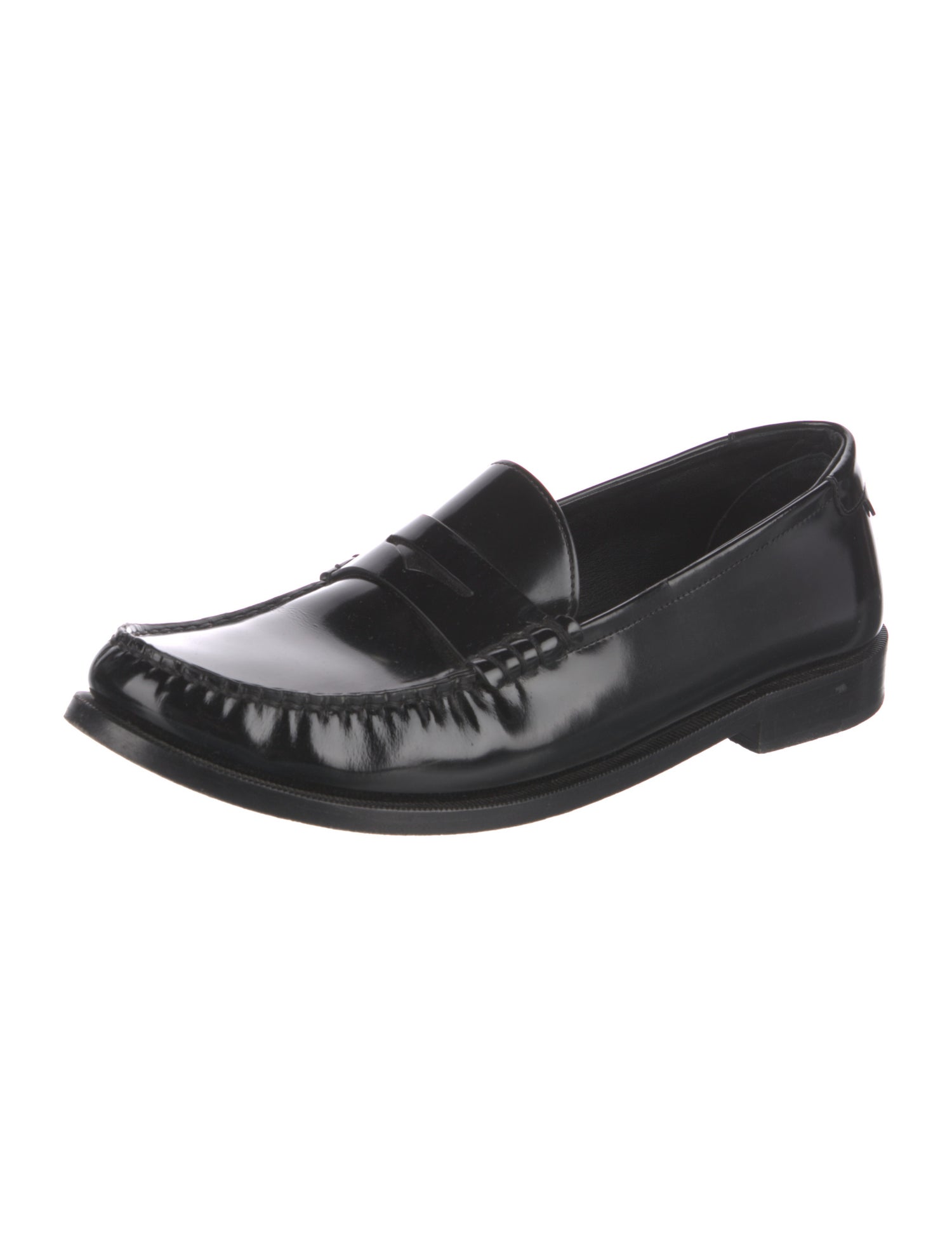 Saint Laurent Leather Loafers